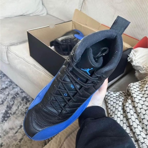 Jordan 12 Retro Black Game Royal. - Picture 3 of 6